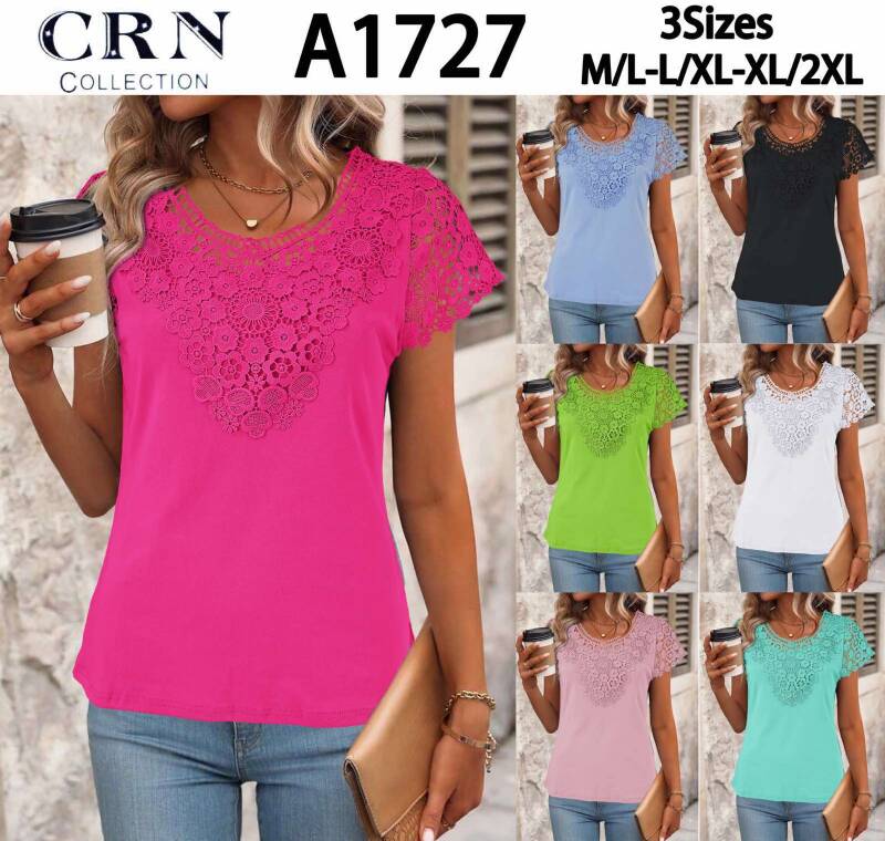 Bluzki damskie Roz M/L-L/XL-XL/2XL, Mix Kolor Paczka 12 szt